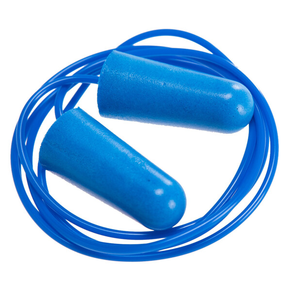 Detectable Corded PU Ear Plug (200 pairs) Thumbnail