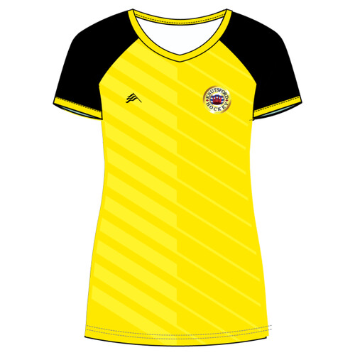 Knutsford HC Playing Shirt Women's (Yellow) – Adult Thumbnail